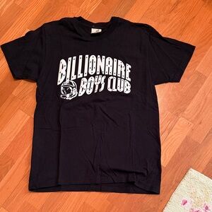 Billionaire Boys Club Black Tee with White Logo